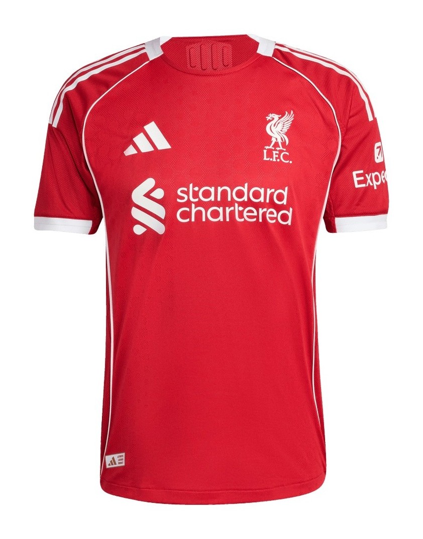 Camiseta oficial del Liverpool FC 2025