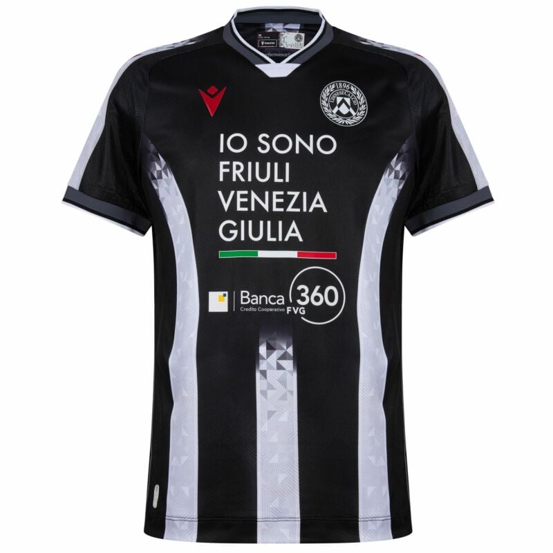 Camiseta oficial del Udinese Calcio  2025