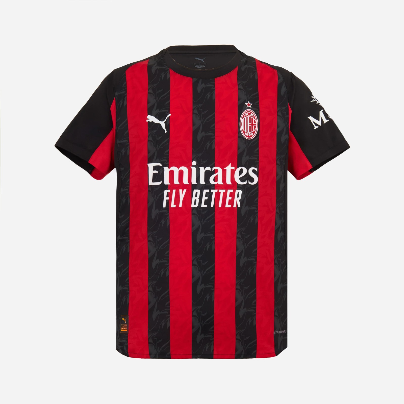Camiseta oficial del AC Milan 2025