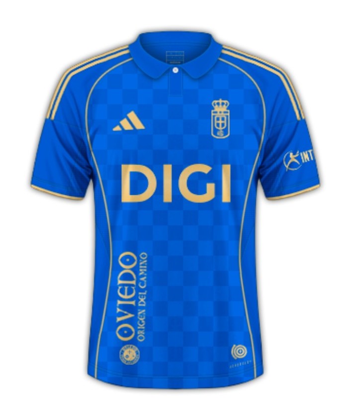Camiseta oficial del Real Oviedo 2025